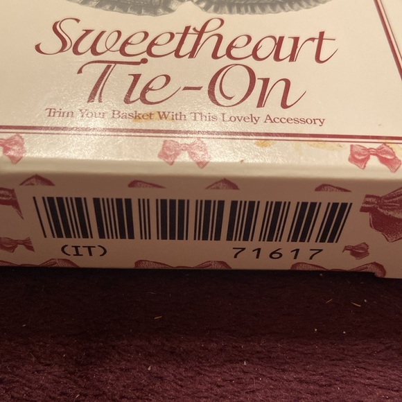 Longaberger sweetheart tie on - Picture 5 of 6